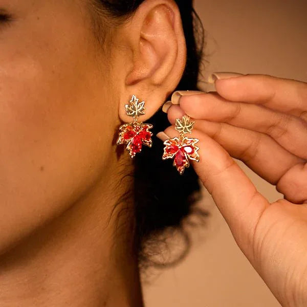 Classic Maple Studs — product and styling view 2