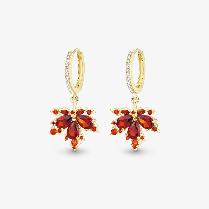 Crimson Maple Clips — product and styling view 1