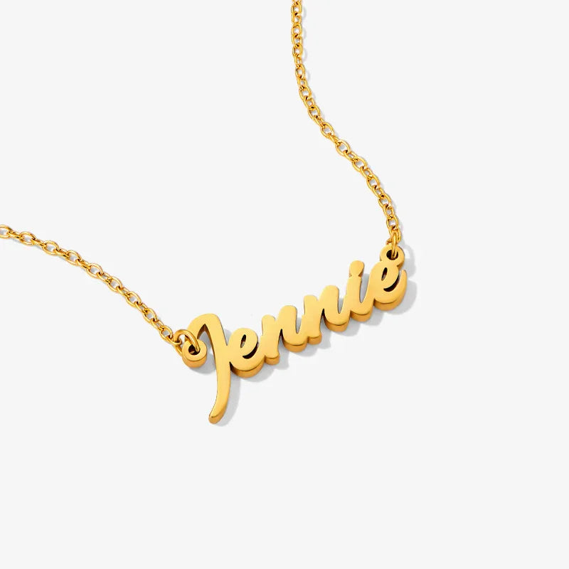 Personalized Name Necklace — product and styling view 12