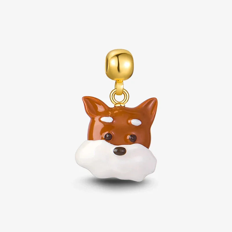 Caramel Schnauzer Charm — product and styling view 1