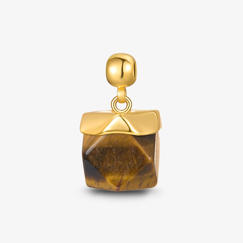 Tiger's Eye Charm — product and styling view 1
