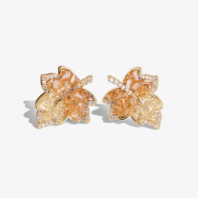 Autumn Drop Earrings — product and styling view 1