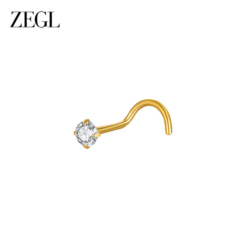 ZEGL Nose Ring Jewelry Shape — product and styling view 2