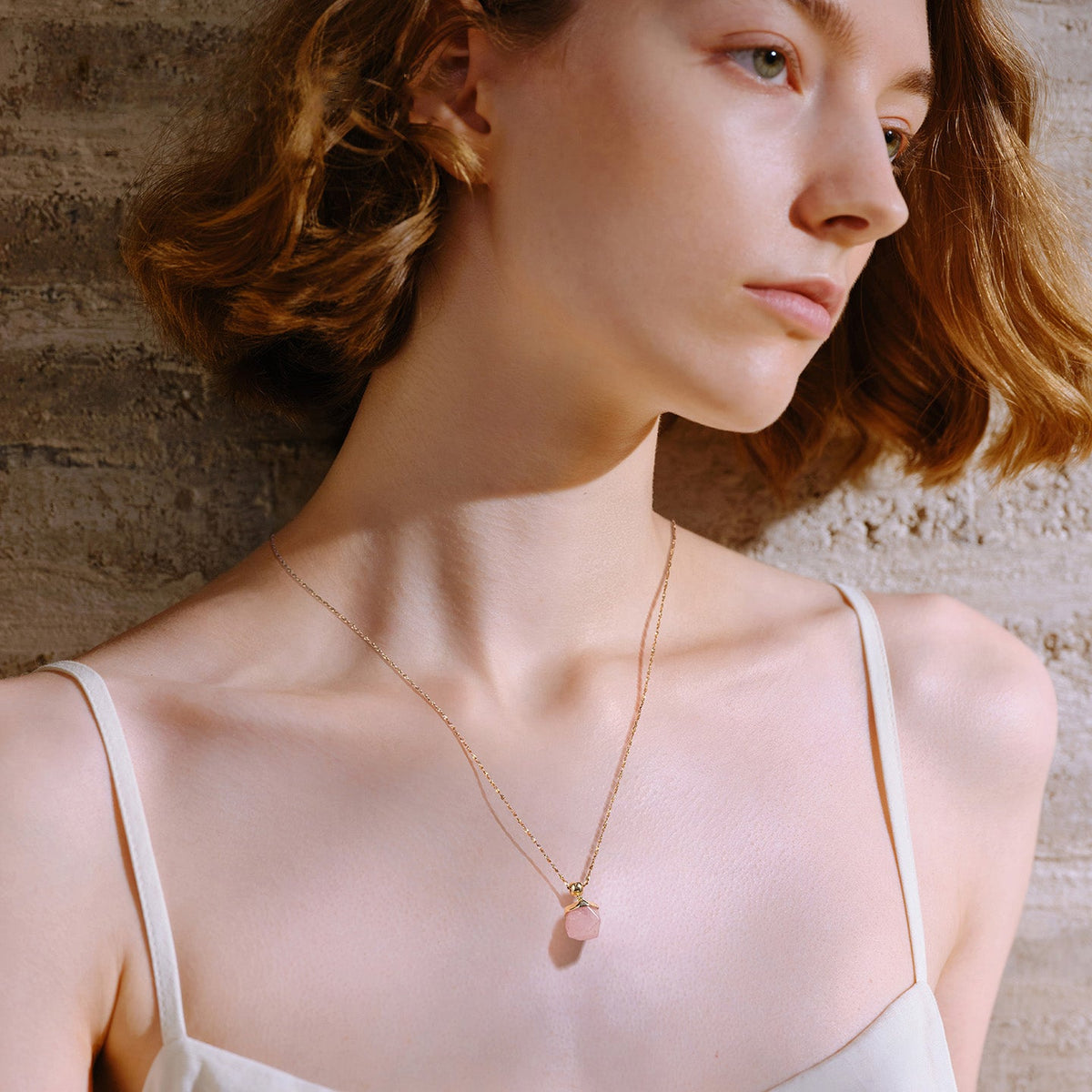 Blueberry Quartz Charm — product and styling view 3