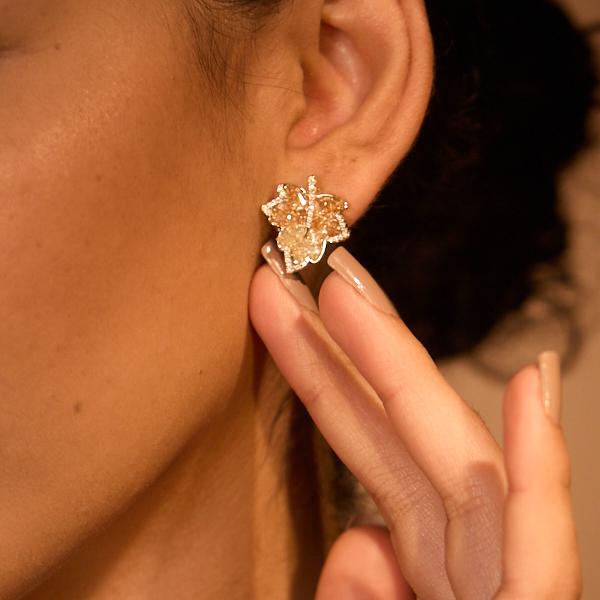 Autumn Drop Earrings — product and styling view 2