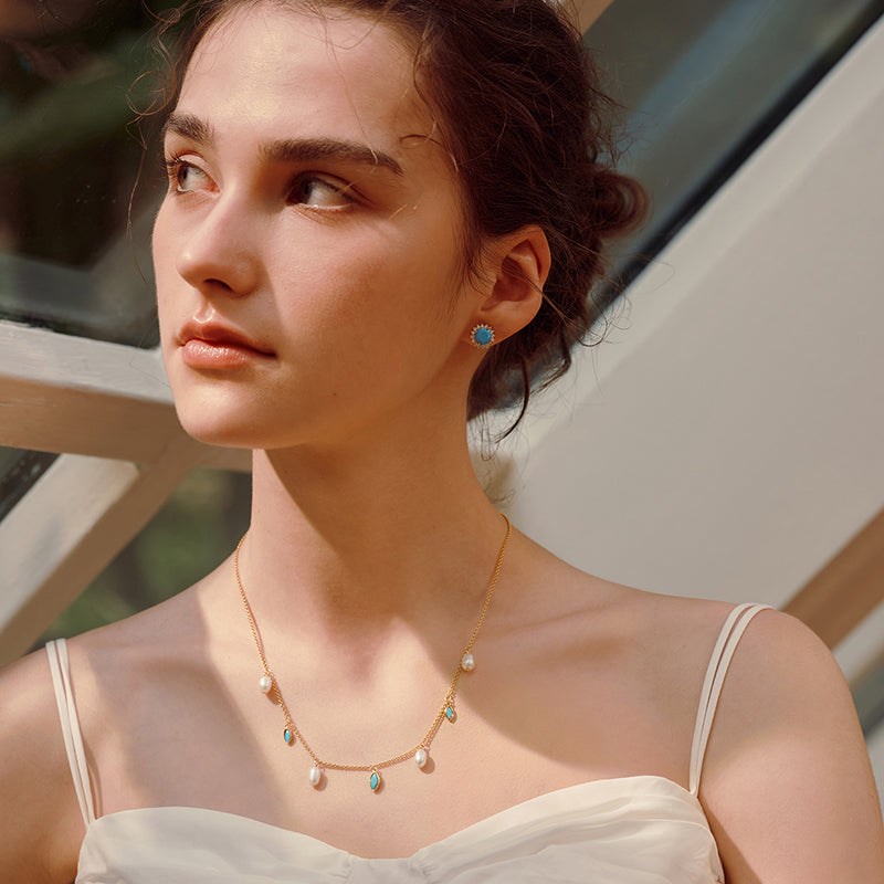 Elegant Vintage Earrings — product and styling view 6