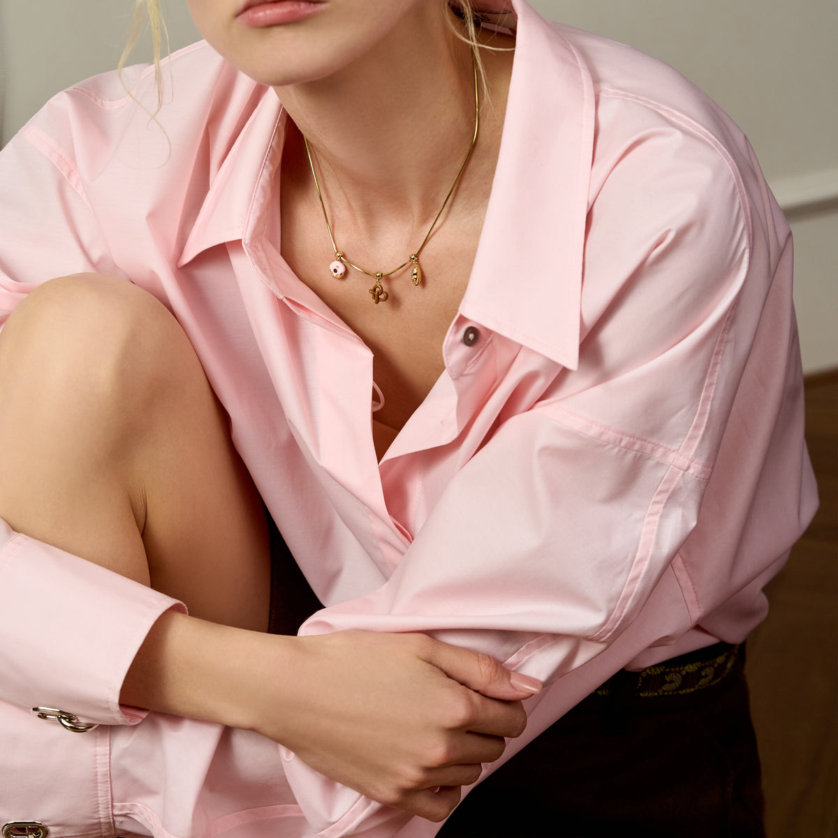 Caramel Pudding Charm — product and styling view 12