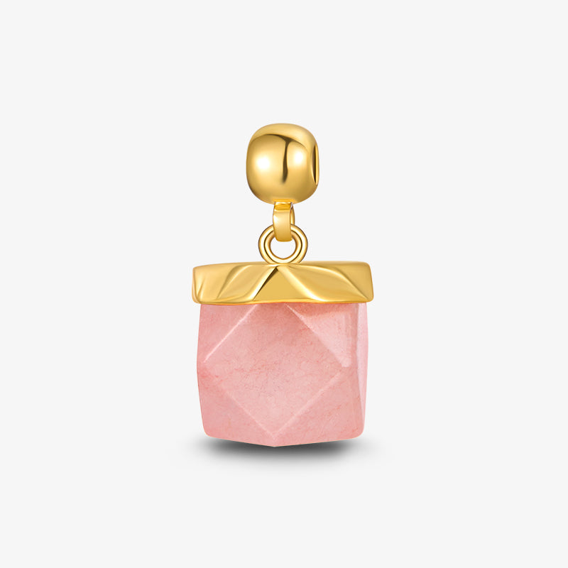 Blueberry Quartz Charm — product and styling view 1