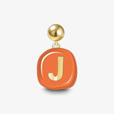 Sculpted Letter Charm — product and styling view 13