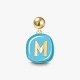 Sculpted Letter Charm — product and styling view 18