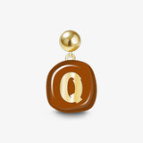 Sculpted Letter Charm — product and styling view 20