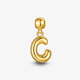 Initial Letter Charm — product and styling view 8