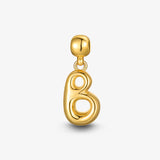 Initial Letter Charm — product and styling view 7
