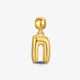 Initial Letter Charm — product and styling view 19
