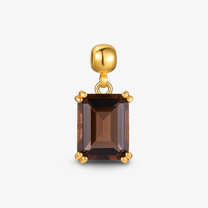 Smoky Quartz Charm — product and styling view 1