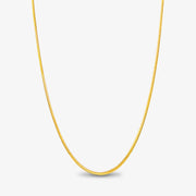 Classic Snake Charm Necklace — product and styling view 1