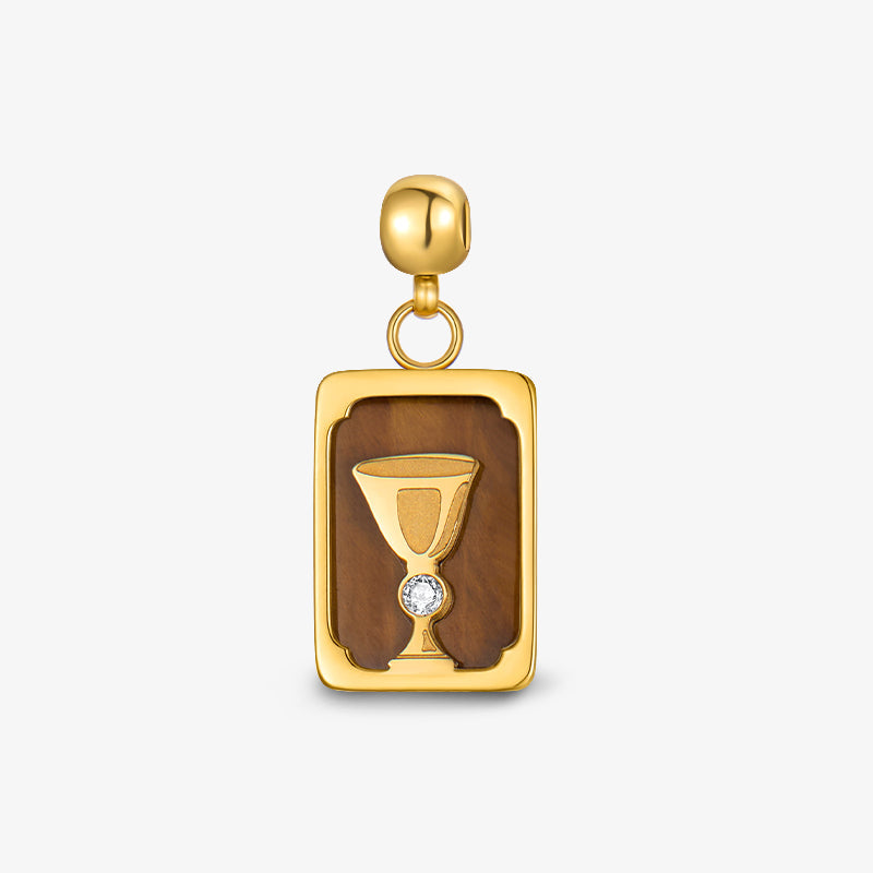 Ace of Cups Tarot Charms — product and styling view 1