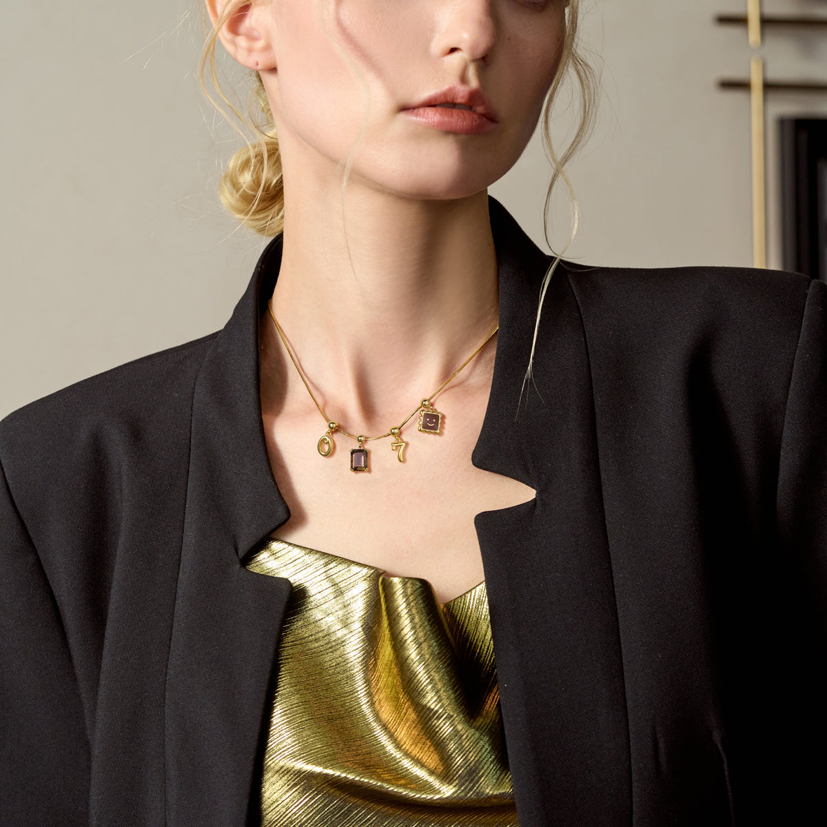 Lucky Number Charm — product and styling view 2
