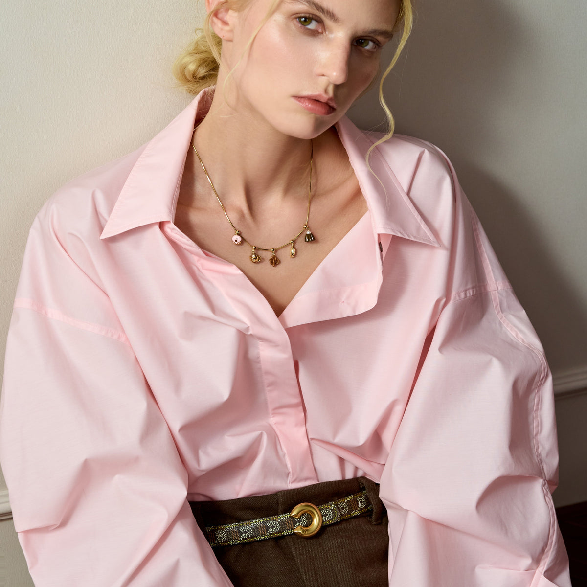 Caramel Pudding Charm — product and styling view 3