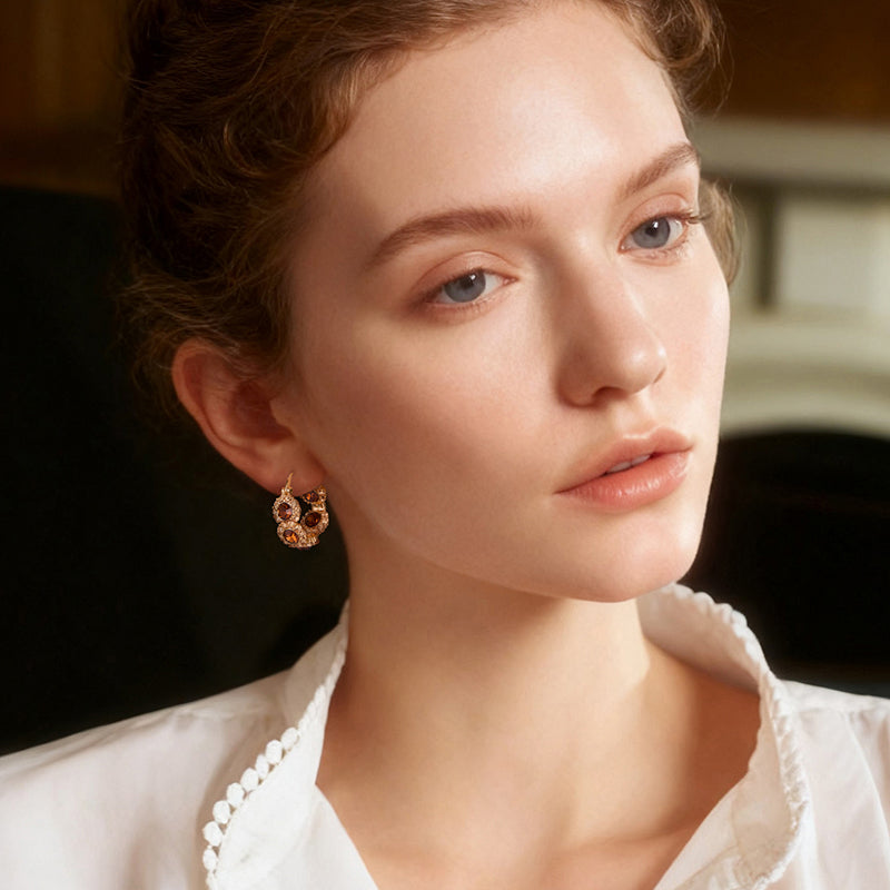 Radiant Zircon Studs — product and styling view 6