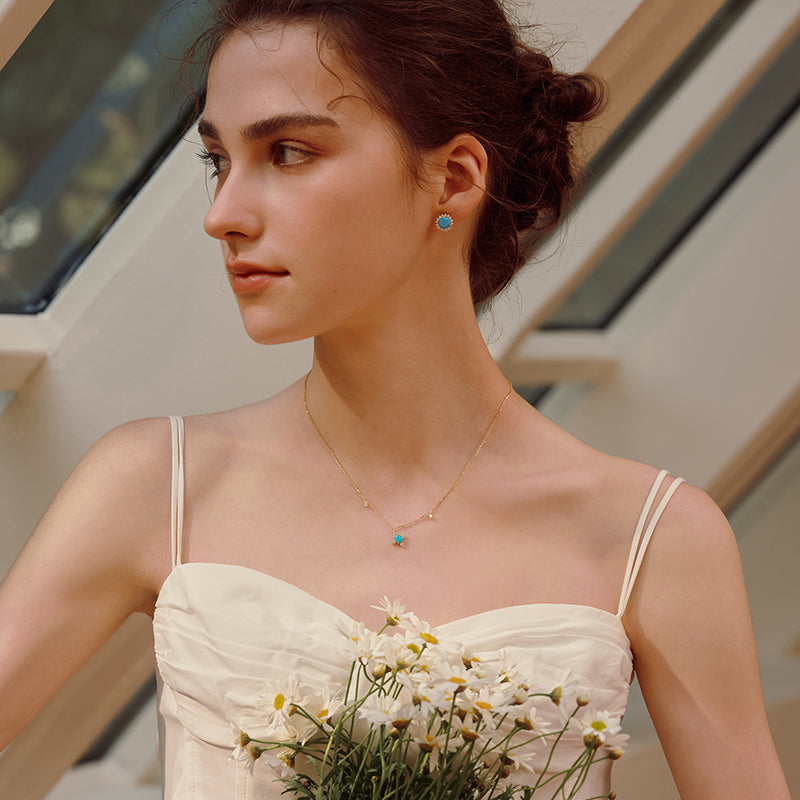 Elegant Vintage Earrings — product and styling view 5