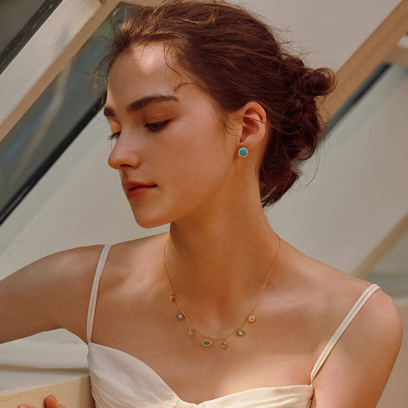 Elegant Vintage Earrings — product and styling view 8